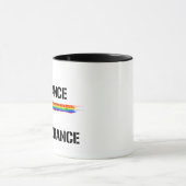 Geen tolerantie voor intolerantie mok (Midden)