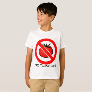 Geen Tomaten T-Shirt, Kinderen T-shirt
