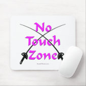 Geen touchzone afschermen muismat (Met muis)