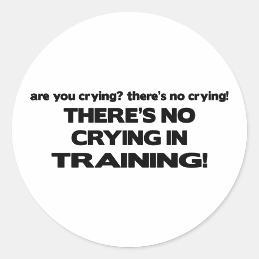 Geen training voor snoeien ronde sticker (Voorkant)