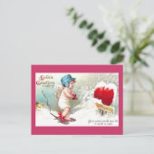 Geen tranende hart  Valentijn Feestdagenkaart (Staand voorkant)