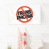 Geen Transfobie Spandoek (Insitu)