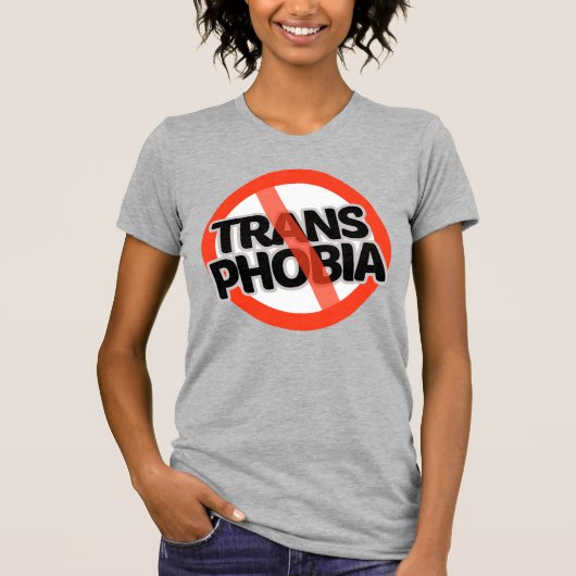Geen transfobie t-shirt (Voorkant)