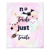 Geen Tricks behandelt gewoon Foto Afdruk (Voorkant)