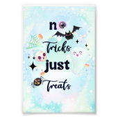 Geen Tricks behandelt gewoon Foto Afdruk (Voorkant)