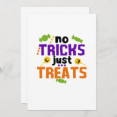 Geen Tricks behandelt gewoon Kaart (Voorkant / Achterkant)