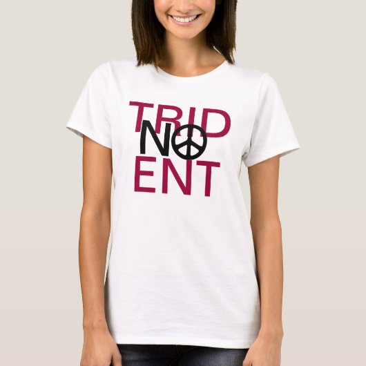 Geen Trident Scottish Independence T-Shirt (Voorkant)