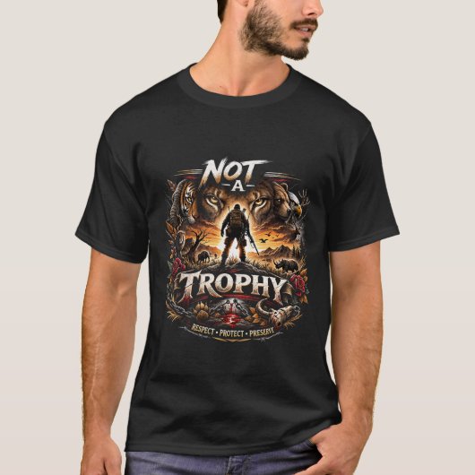 Geen Trofee T-shirt (Voorkant)