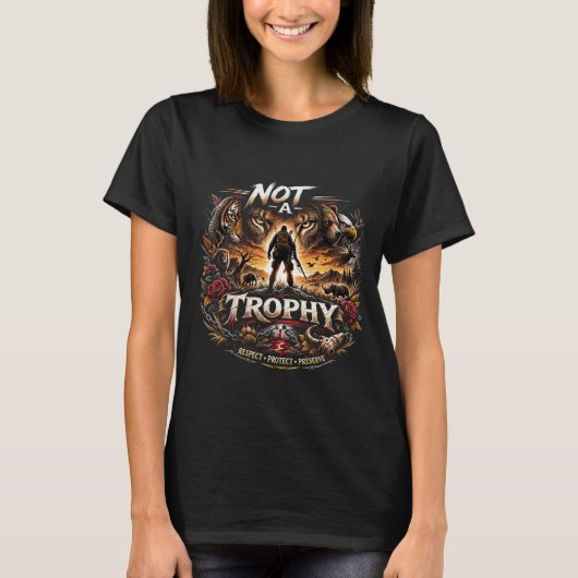 Geen Trofee T-shirt (Voorkant)
