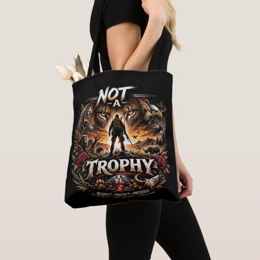 Geen Trofee Tote Bag (Dichtbij)