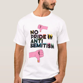 Geen trots op Antisemitisme T-shirt