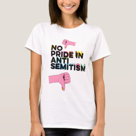 Geen trots op antisemitisme t-shirt
