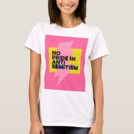 Geen trots op antisemitisme t-shirt