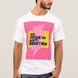 Geen trots op antisemitisme t-shirt