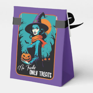 Geen trucjes - alleen traktaties! Halloween Party  Bedankdoosjes