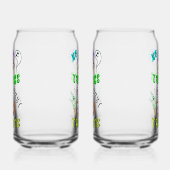 Geen trucjes, gewoon Schattige Blikvorm Glas (Rechts)