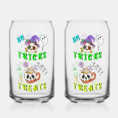 Geen trucjes, gewoon Schattige Blikvorm Glas (Achterkant)