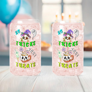 Geen trucjes, gewoon Schattige Blikvorm Glas