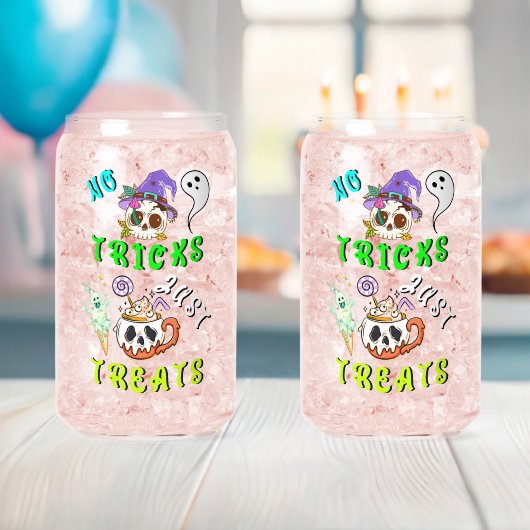 Geen trucjes, gewoon Schattige Blikvorm Glas (Insitu (Baby Shower))