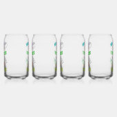 Geen trucjes, gewoon Schattige Blikvorm Glas (Links)