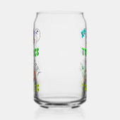 Geen trucjes, gewoon Schattige Blikvorm Glas (Links)