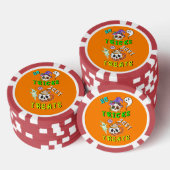Geen trucjes, gewoon Schattige Poker Chips (Opstapeling)