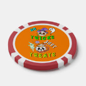 Geen trucjes, gewoon Schattige Poker Chips (Enkel)