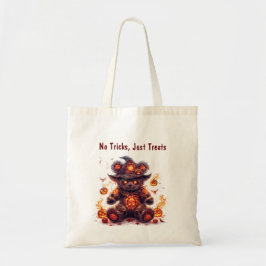 Geen trucjes, gewoon traktaties. Knuffel Beer. Hal Tote Bag