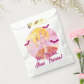 Geen trucs alleen trakteert op Spooky Castle Hallo Bedankzakje (Gezegeld)