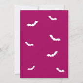 Geen trucs alleen trakteert op Spooky Castle Hallo Kaart (Achterkant)