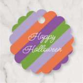 Geen trucs behandelen alleen Retro Halloween Favor Bedankjes Labels (Achterkant)