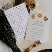 Geen trucs behandelt alleen Halloween feestuitnodi Kaart