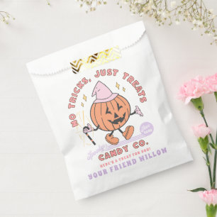 Geen trucs behandelt alleen Spooky Snoep Co Hallow Bedankzakje
