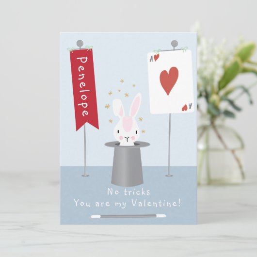 Geen trucs feestdagenkaart (Staand voorkant)