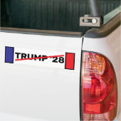 Geen TRUMP 28 Bumpersticker (Op Truck)