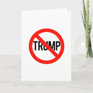 Geen Trump - Anti Trump Kaart