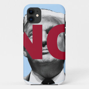 Geen Trump (blauw en rood) Case-Mate iPhone Case