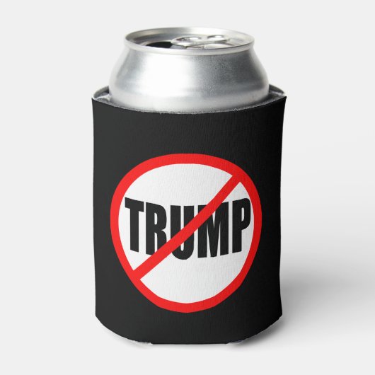 "GEEN TRUMP" BLIKJESKOELER (Blikje Voorkant)