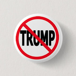Geen Trump-Button (klein) Ronde Button 3,2 Cm