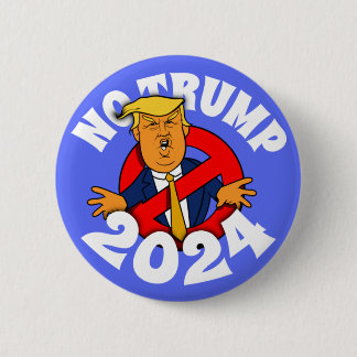 Geen Trump: De Button van de Uitgave van 2024
