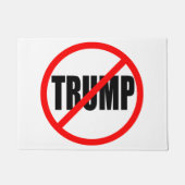 "GEEN TRUMP" DEURMAT (Voorkant)