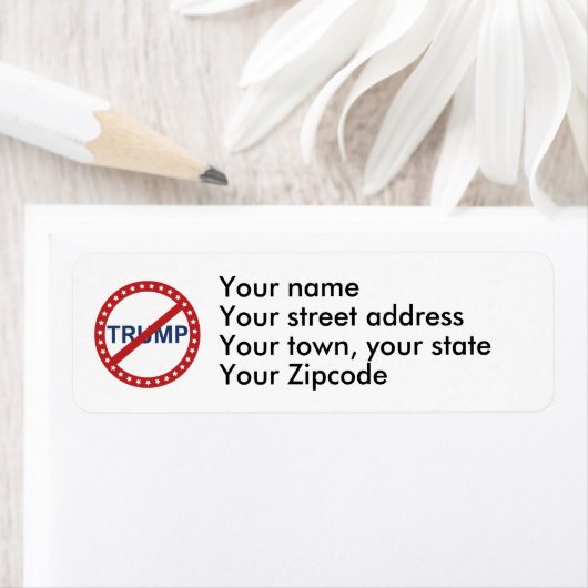 Geen Trump Etiket (Insitu)