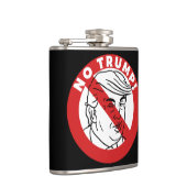 Geen Trump Heupfles (Rechts)