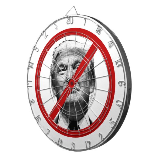 Geen Trump International Sign Dartbord (Voorkant Rechts)