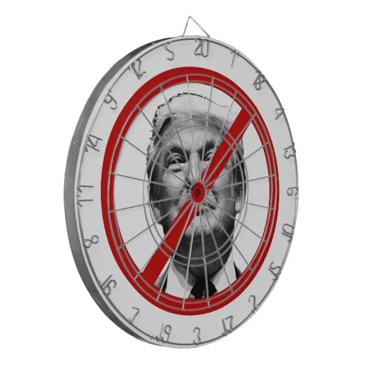 Geen Trump International Sign Dartbord (Voorkant Links)