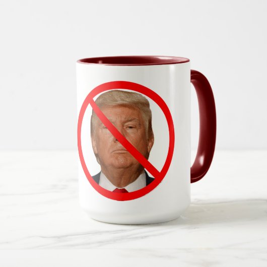 geen trump mok (Voorkant rechts)