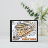 Geen Trump NO Vote Post Card Briefkaart (Staand voorkant)