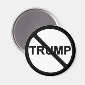 Geen Trump-President Magneet (Voorkant / Achterkant)