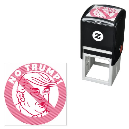 Geen Trump Self Inking Stamp Zelfinktende Stempel (In situ)