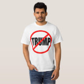 "GEEN TRUMP" T-SHIRT (Voorkant volledig)